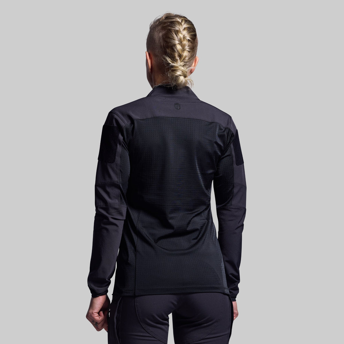 Women's Long Sleeve Op Top Pro (Black)