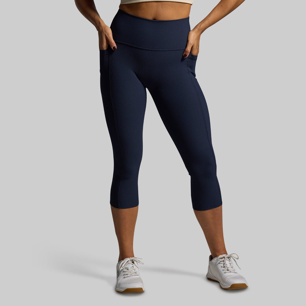 All or Nothing Capri w/ Pockets (BP Navy)