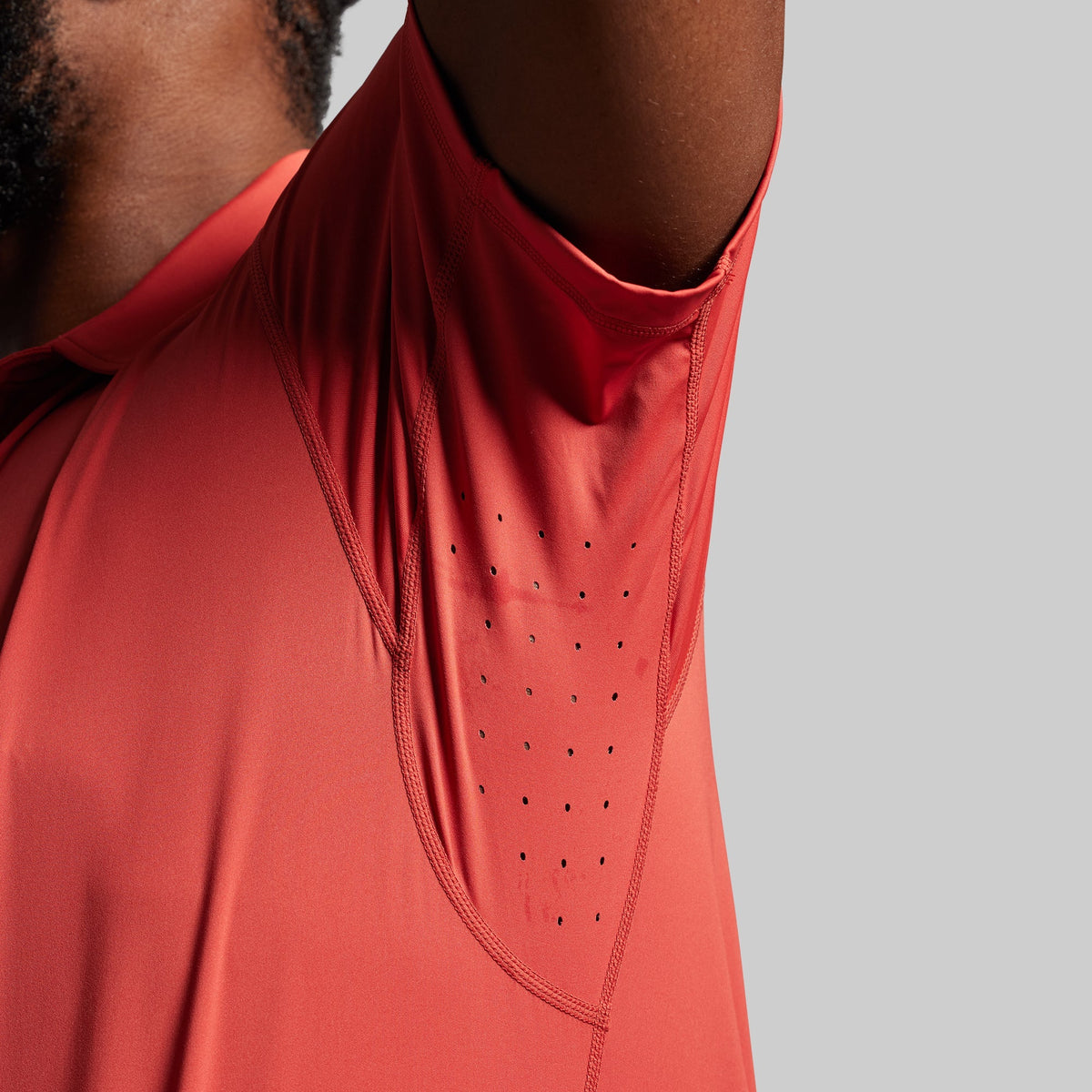 Men's Tek Polo (Brick)