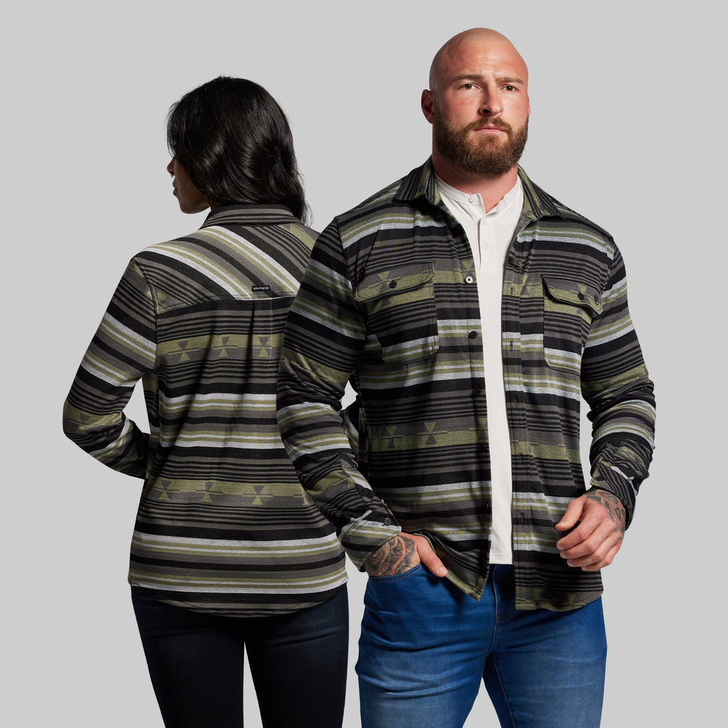 Woodsman Stretchy Flannel (Pasture)