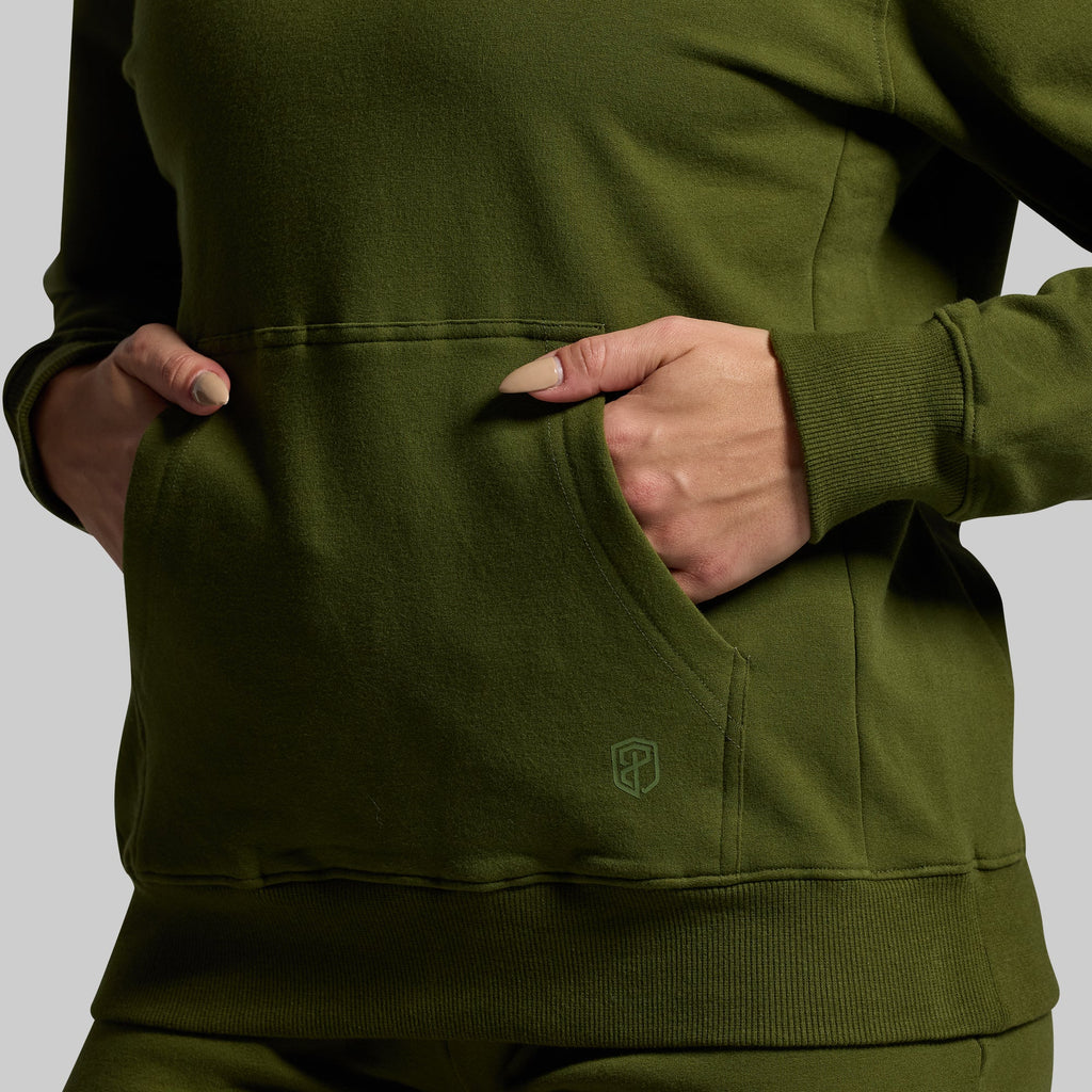 Women's Unmatched Hoodie (Military Green)