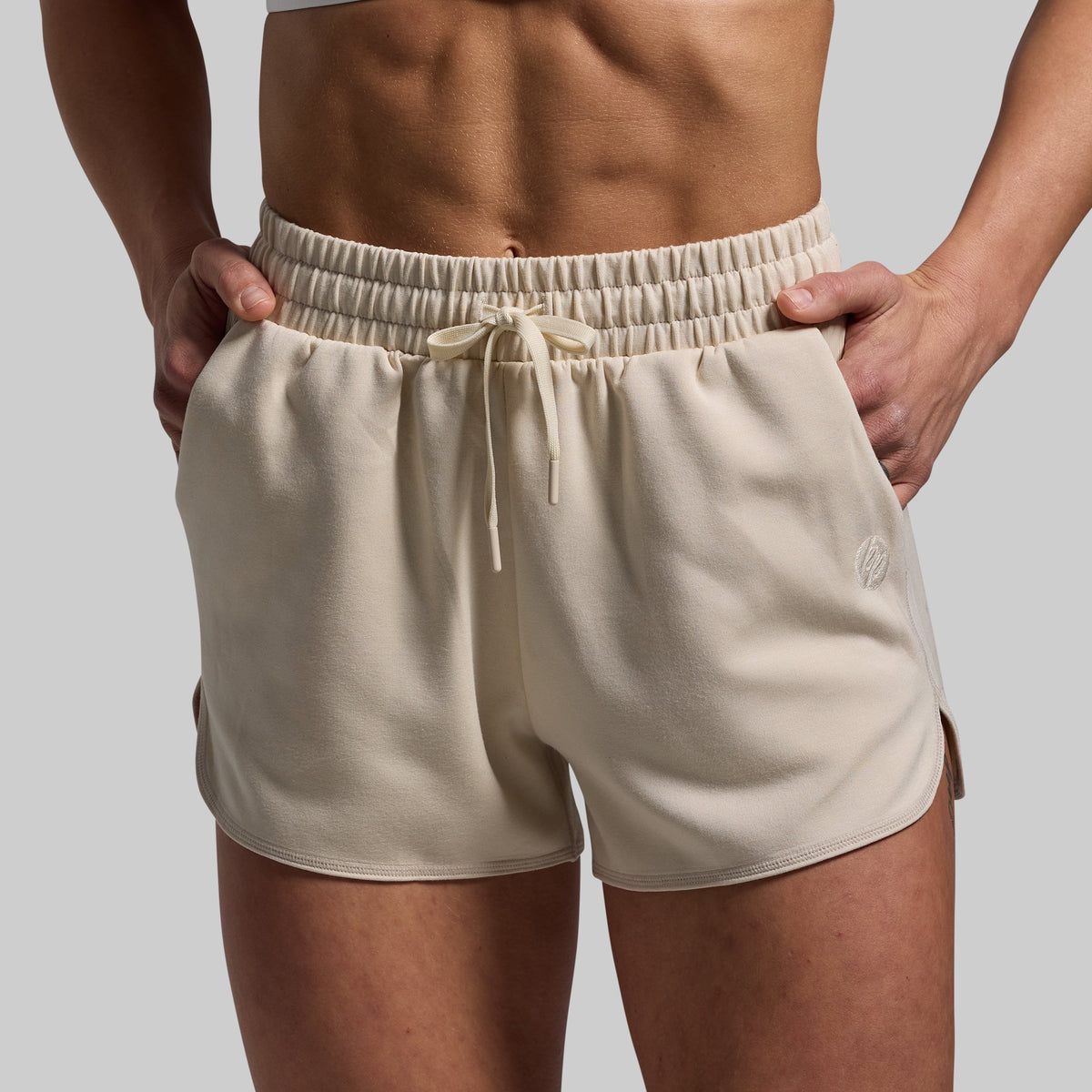 Lounge Lux Short Set (Oatmeal)