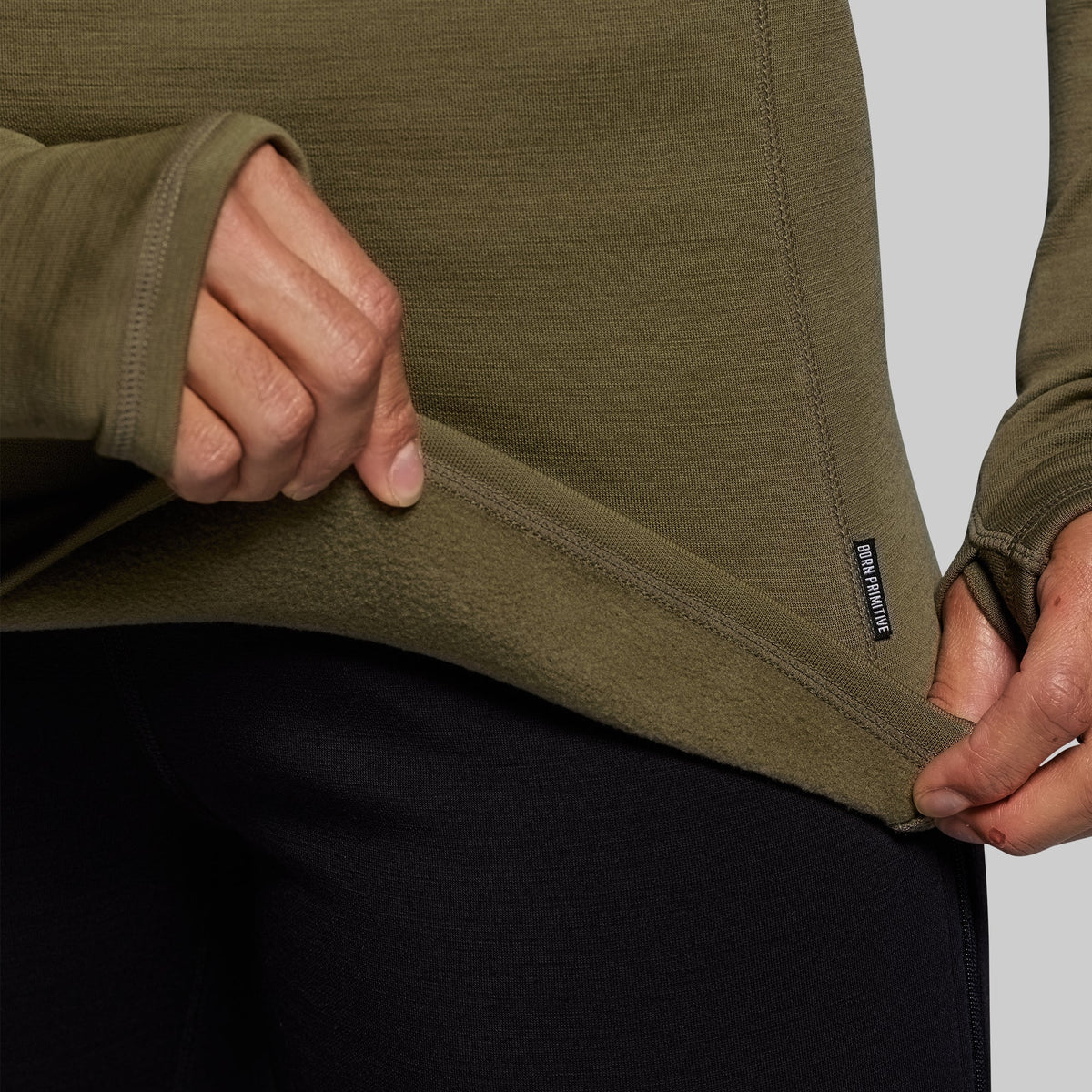 Women's Ridgeline Merino Thermal Top 240 (OD Green)