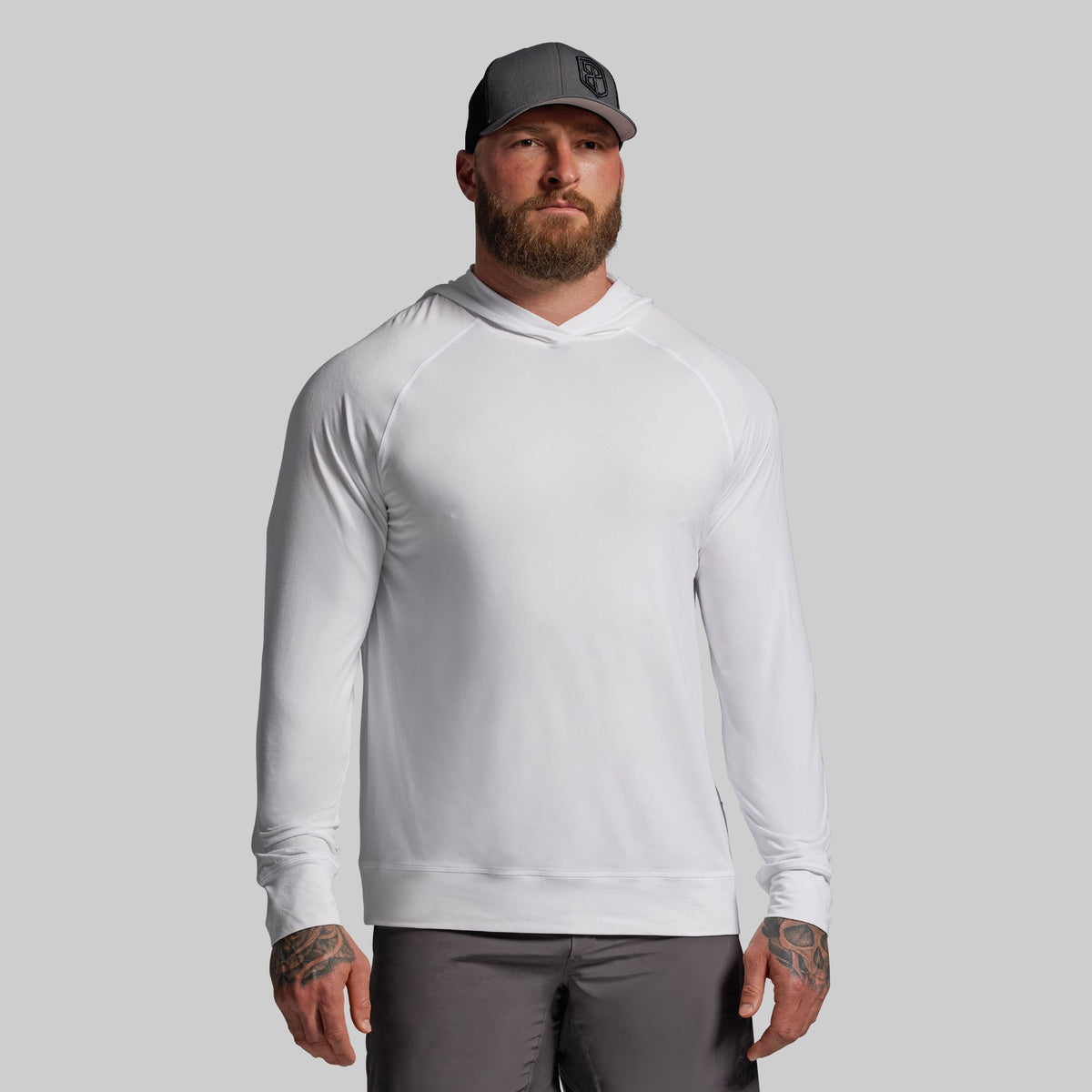 BP Premium Basic Hoodie (White)