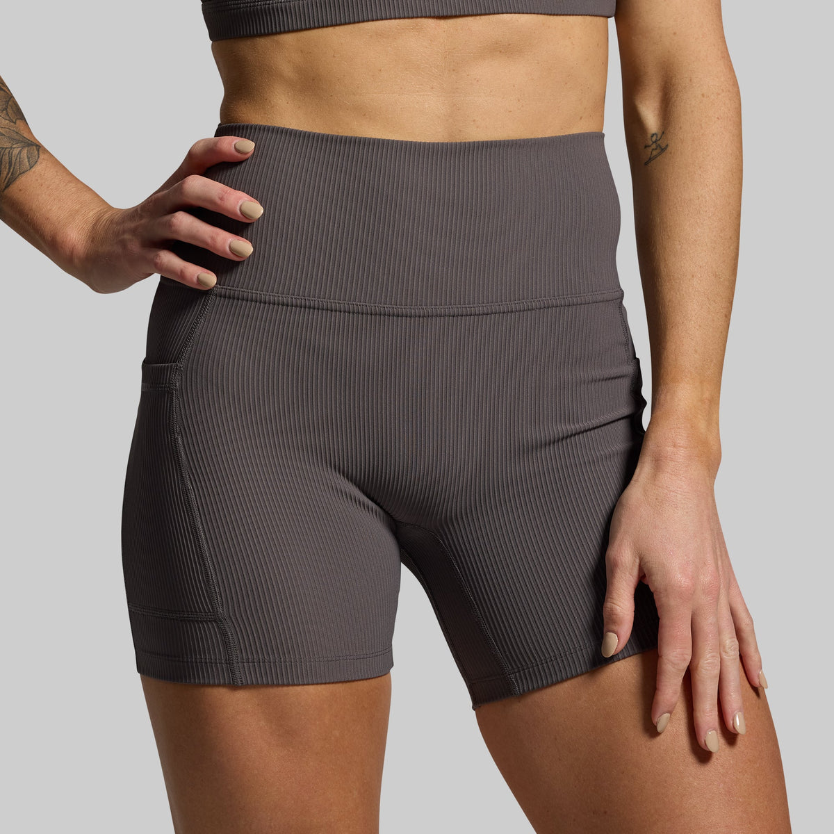 All or Nothing Short (Dark Grey)