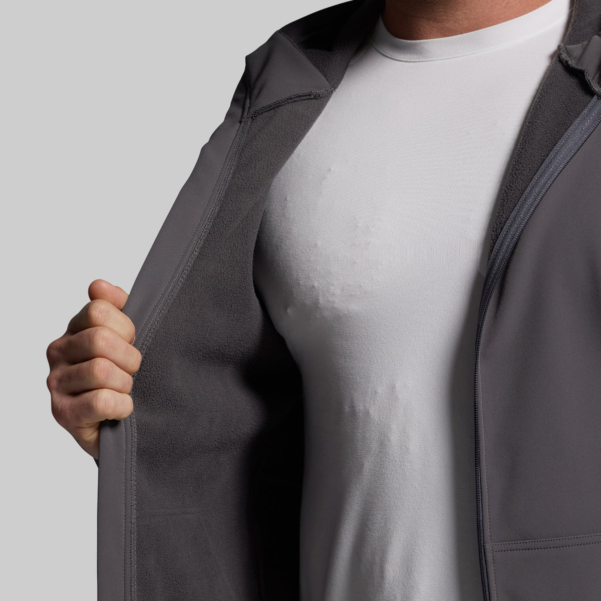 Training Full Zip Hoodie (Gunmetal)