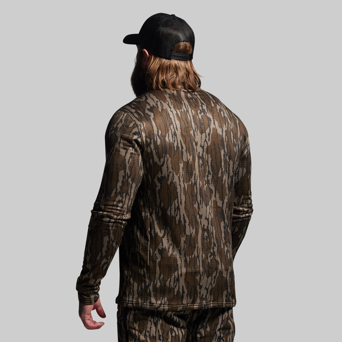 Quiver Grid Fleece Thermal Top (Mossy Oak® Original Bottomland®)