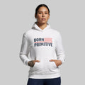 BP Flag Women's Unmatched Hoodie (White)