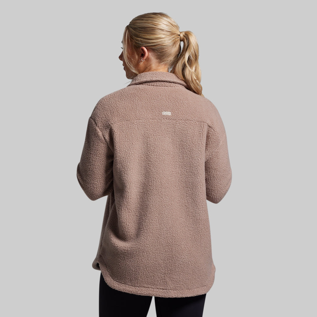 Between the Lines Fleece Jacket (Java)