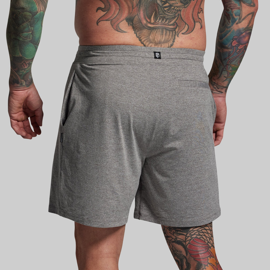 BP Premium Basic All-In-One Short (Heather Grey)