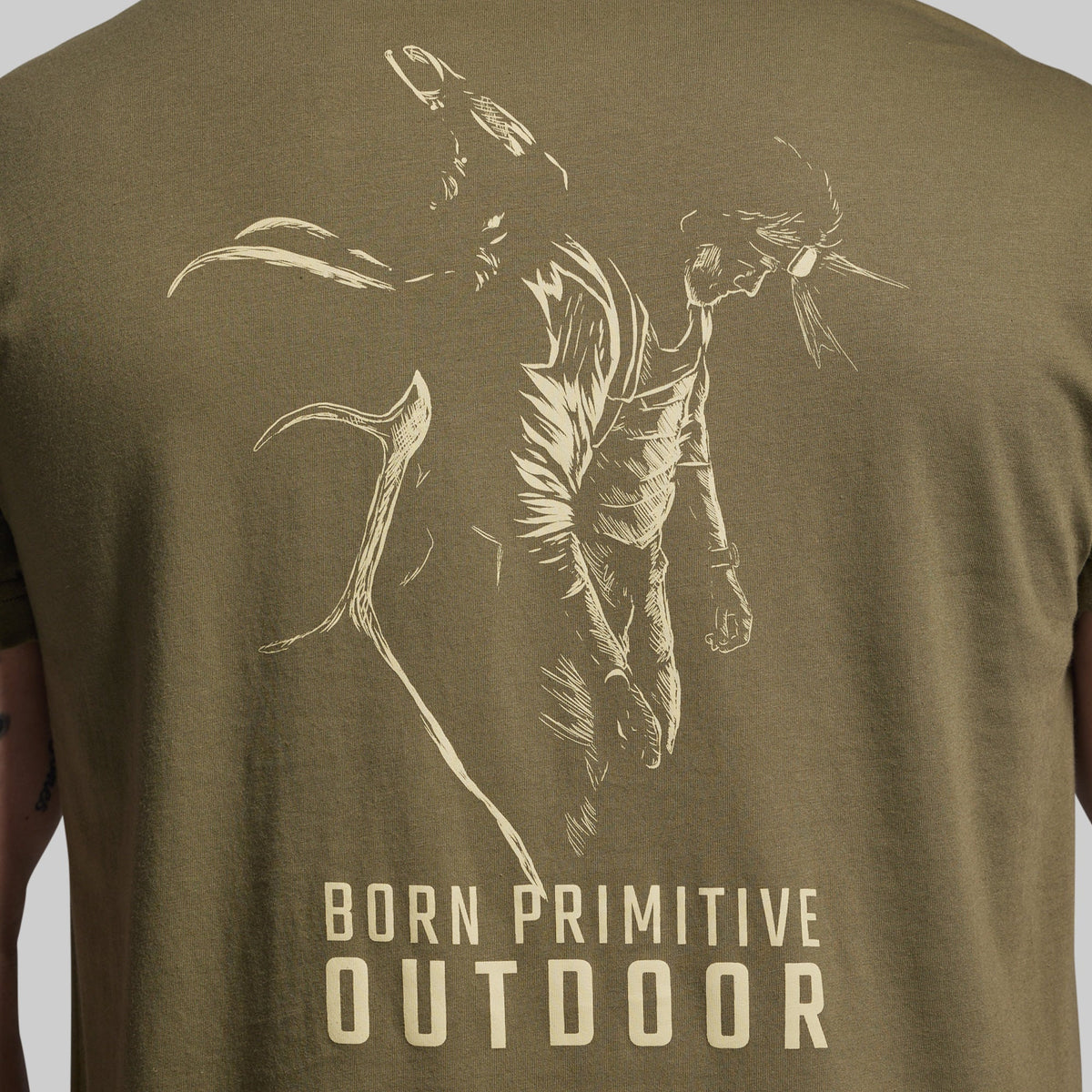 Late Night Tee (Tactical Green)