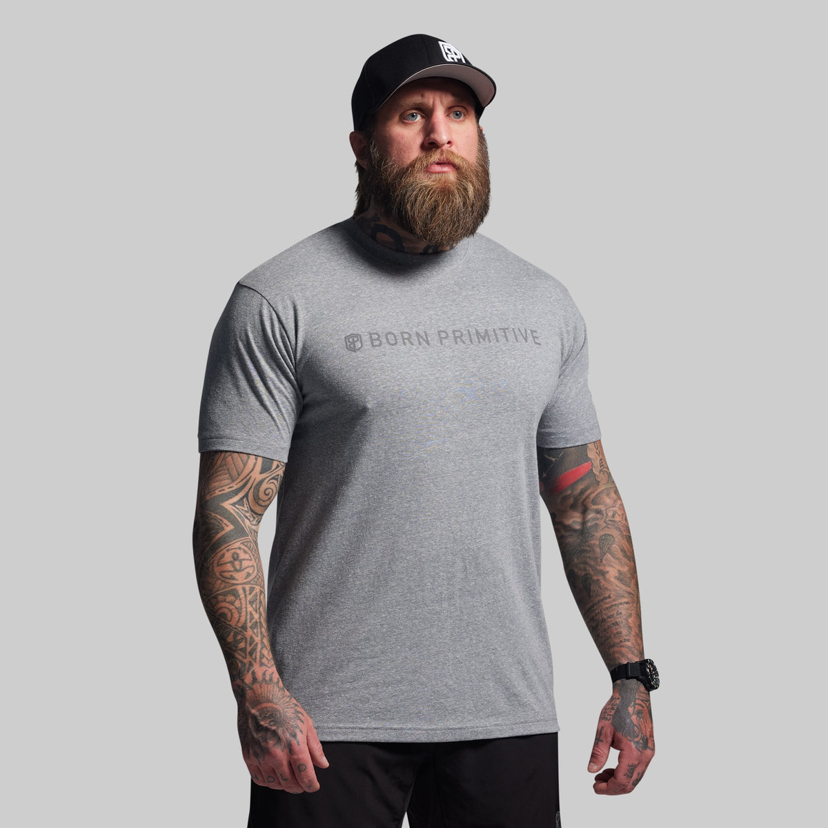 BP Classic Tee (Heather Grey)