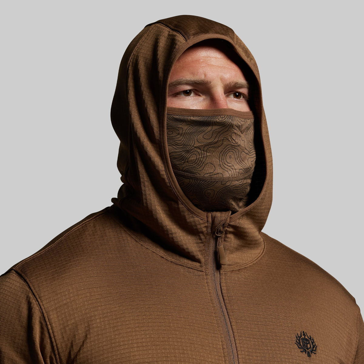 Quiver Full Zip Hoodie 2.0 (Coyote Brown)