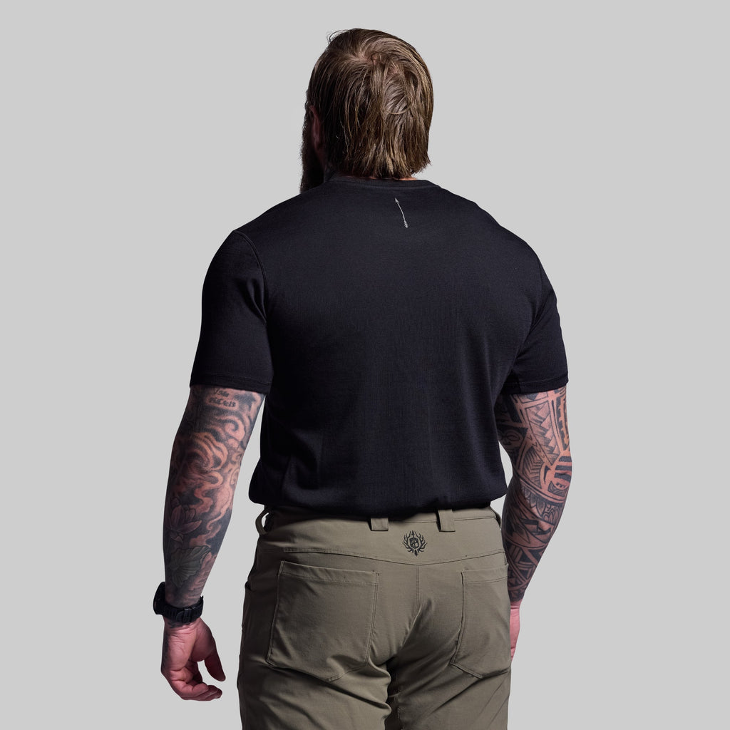 Ridgeline Tee 165 (Black)