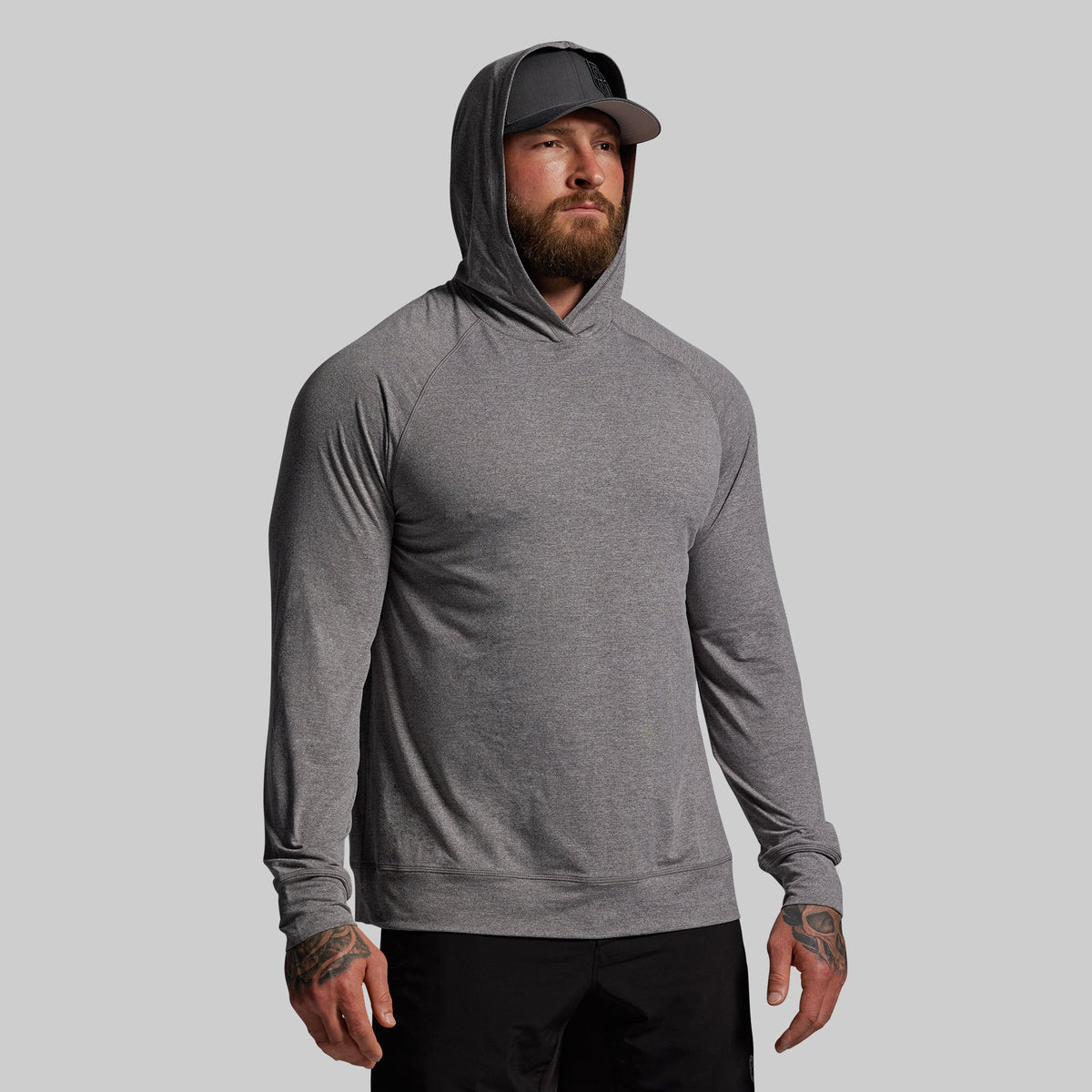 BP Premium Basic Hoodie (Heather Grey)