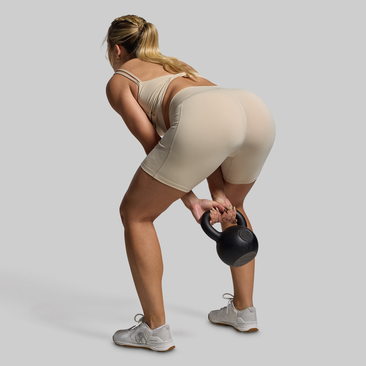 Tempo Biker Short (Oatmeal)