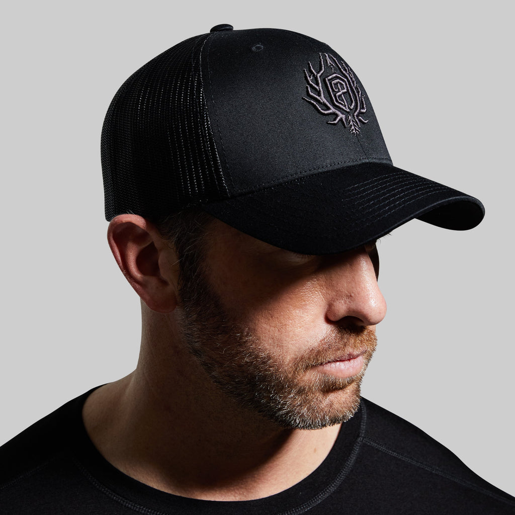 Outdoor Trucker Hat (Black)