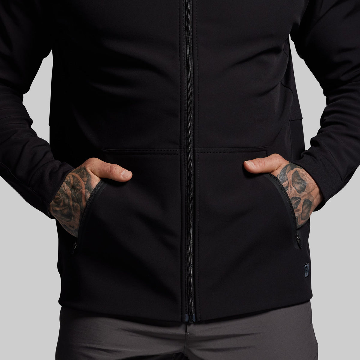 Training Full Zip Hoodie Set (Black)