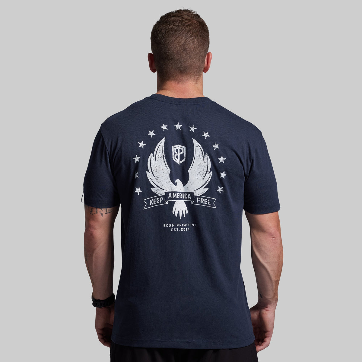 Keep America Free Tee (Navy)