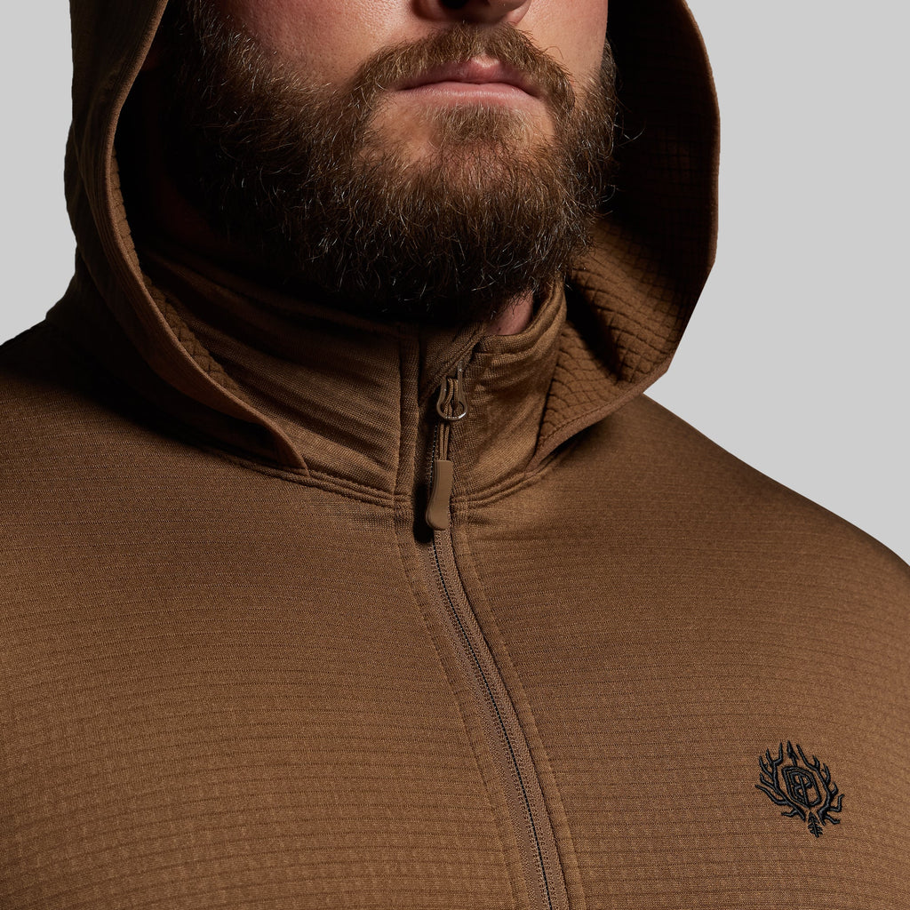 Quiver Half Zip Hoodie 2.0 (Coyote Brown)