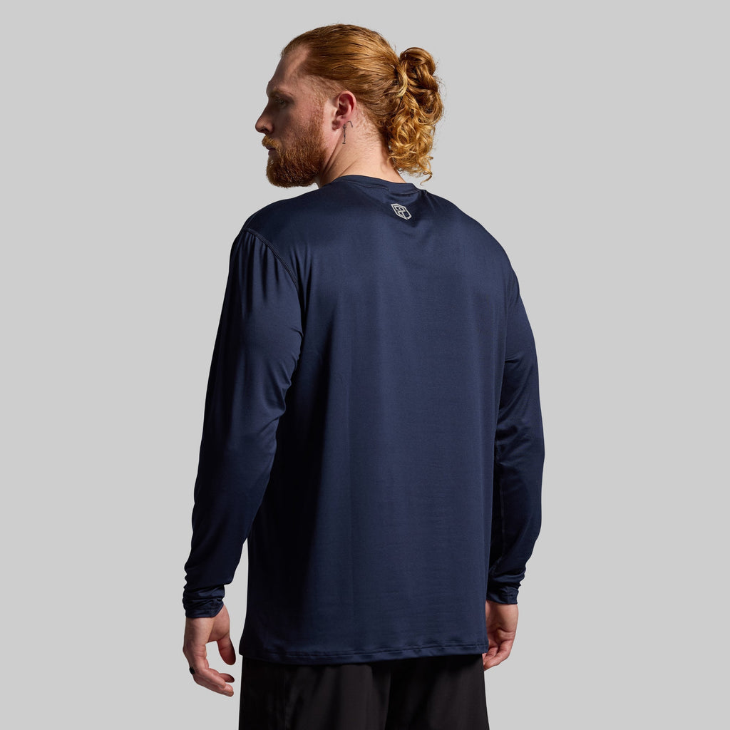Athleisure Long Sleeve Crew (BP Navy)