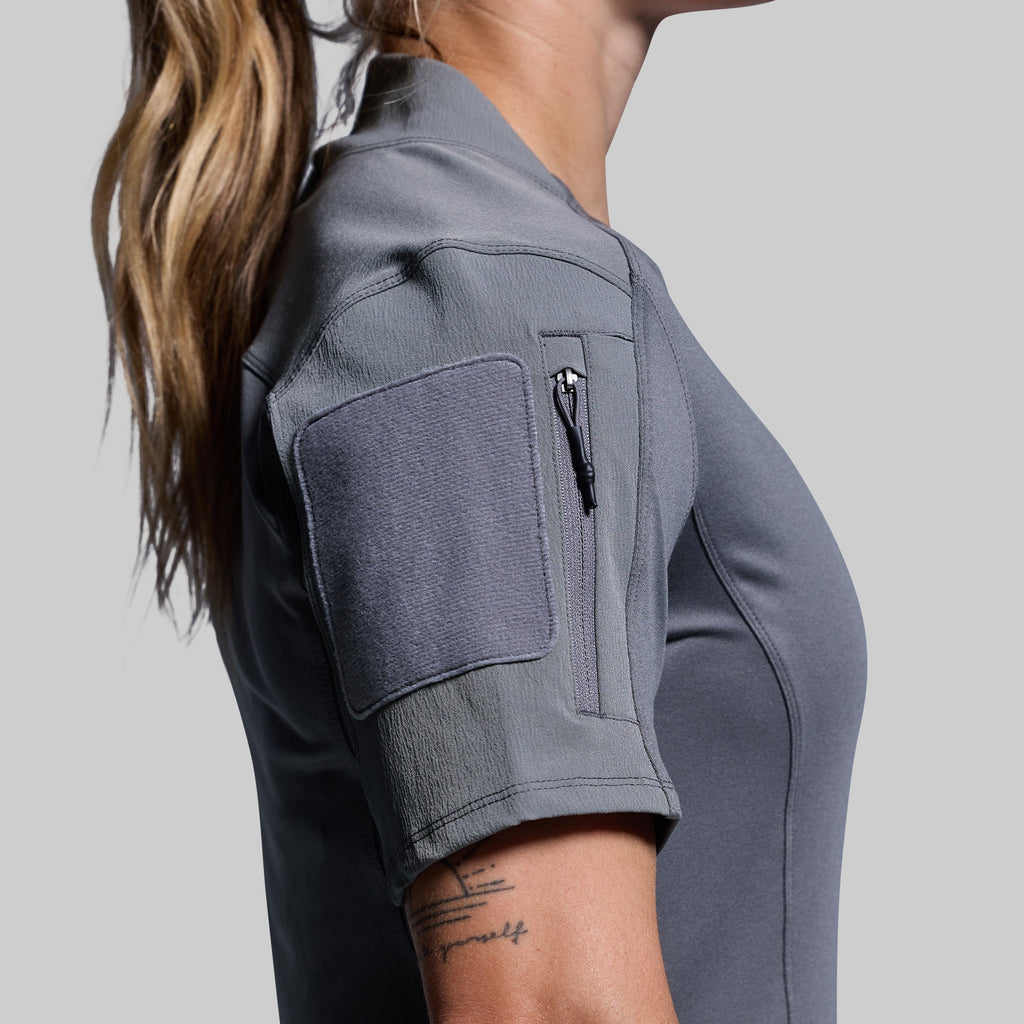 Women's Op Top (Wolf Grey)