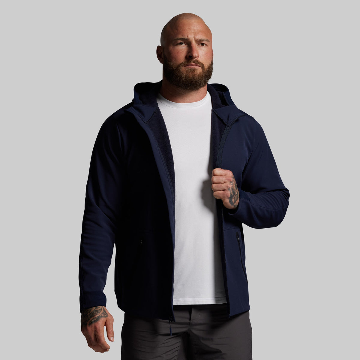 Training Full Zip Hoodie (BP Navy)