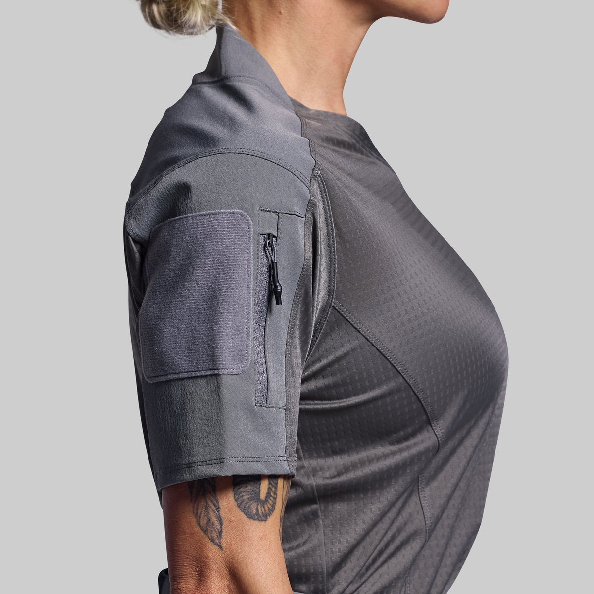 Women's Op Top Pro (Wolf Grey)