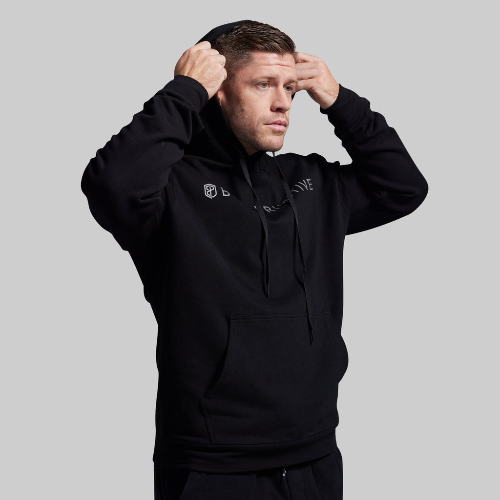 BP Classic Men's Unmatched Hoodie (Black)