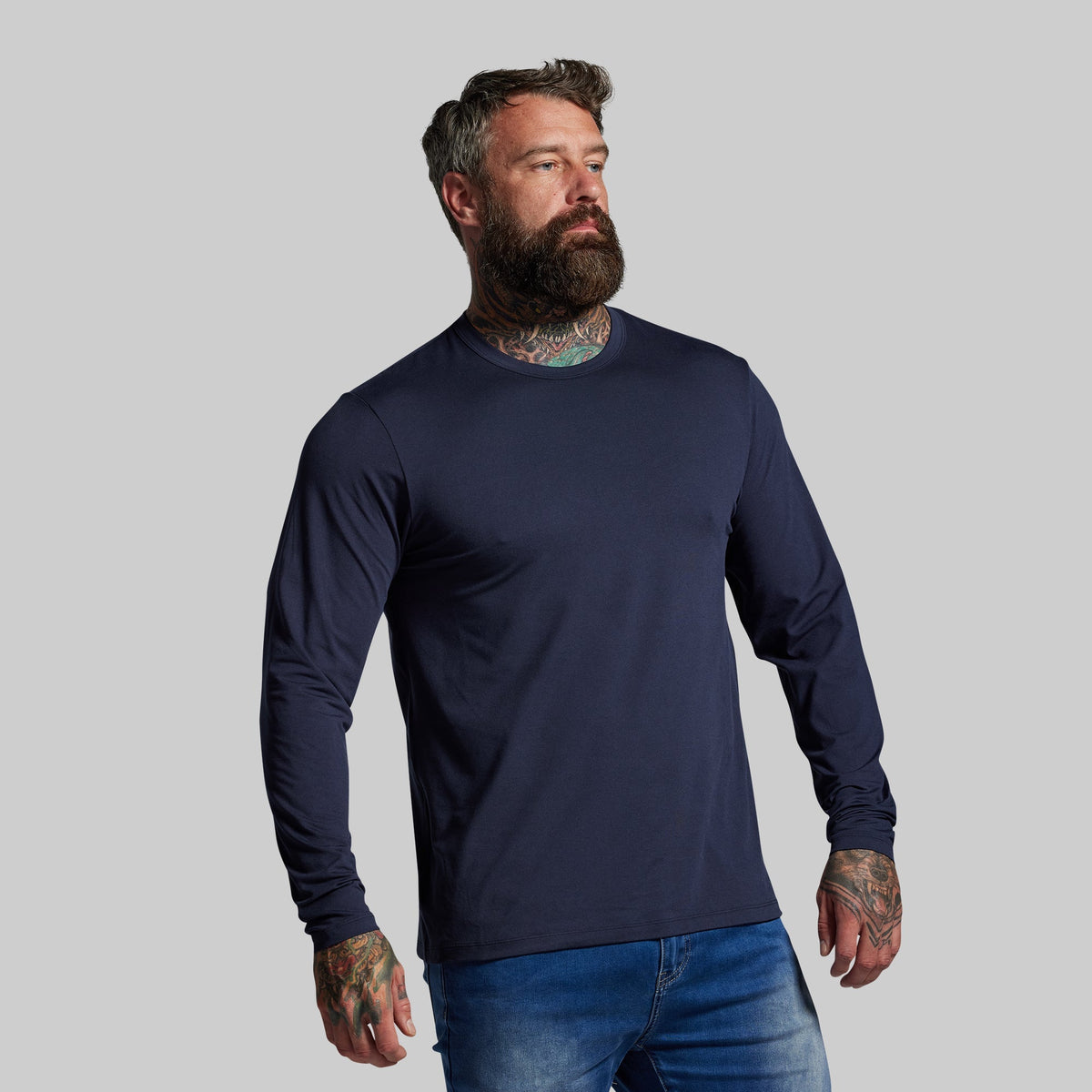 BP Premium Basic Long Sleeve (BP Navy)