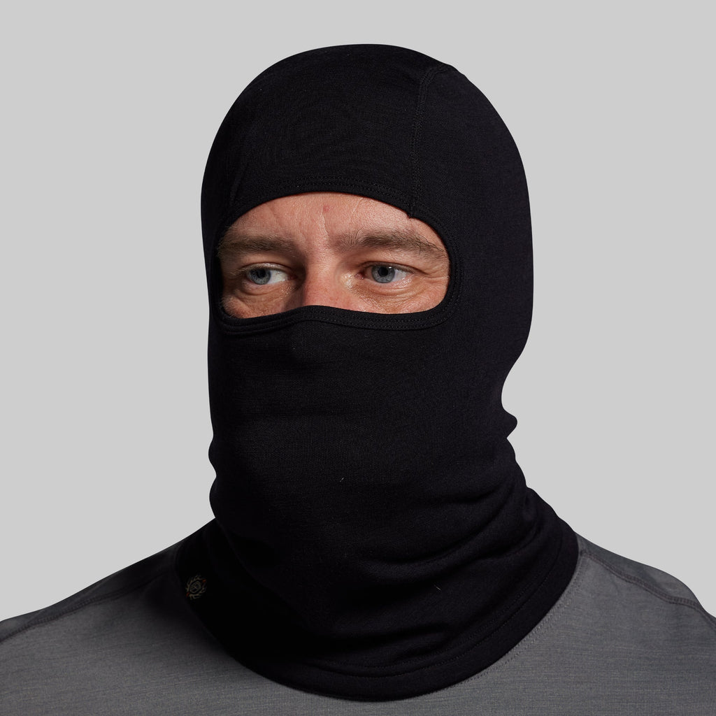 Ridgeline Merino Balaclava 240 (Black)