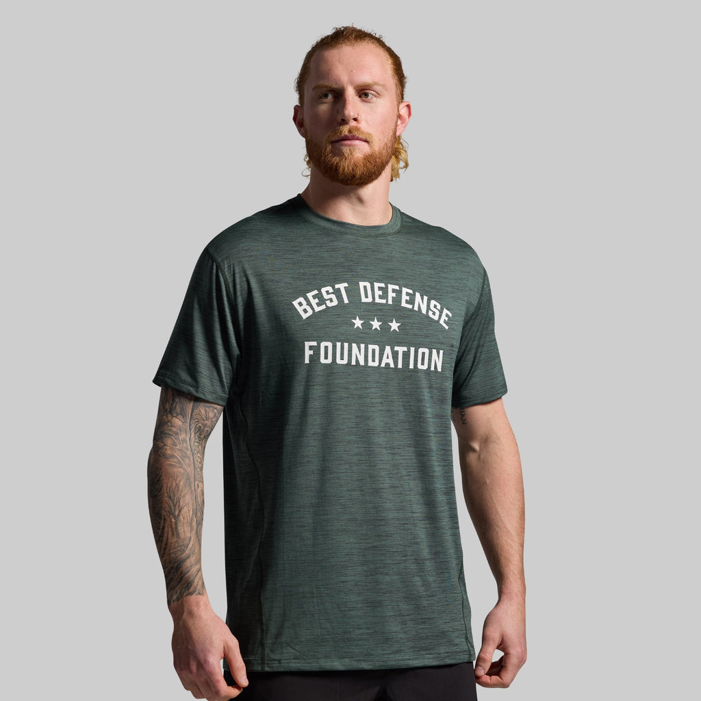 BDF Churchill Athleisure Tee (Evergreen)