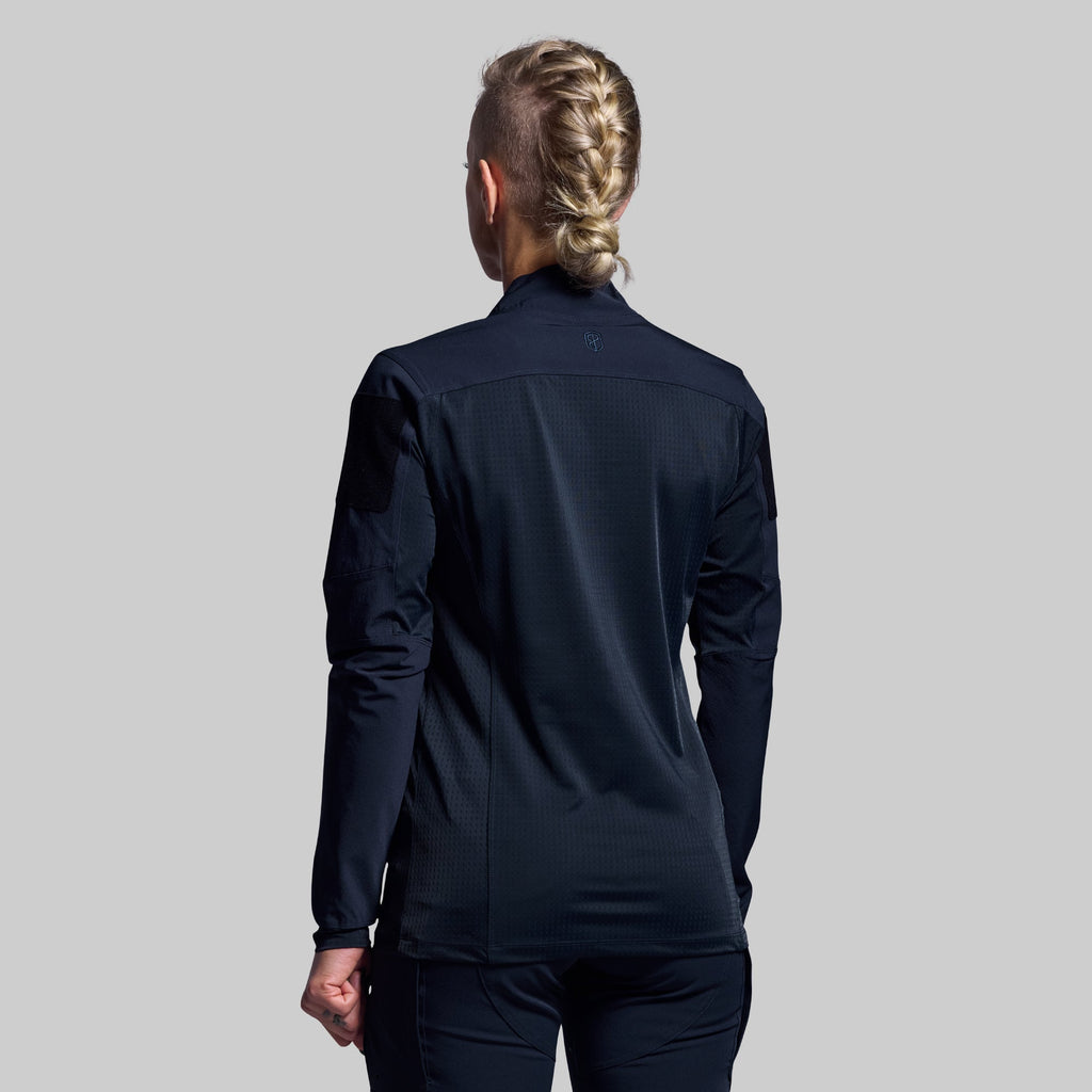 Women's Long Sleeve Op Top Pro (Police Blue)