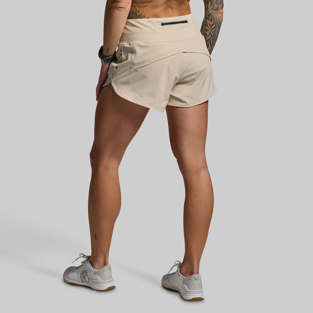 Women's Endurance Short (Oatmeal)