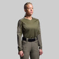 Women's Long Sleeve Op Top Pro (OD Green)