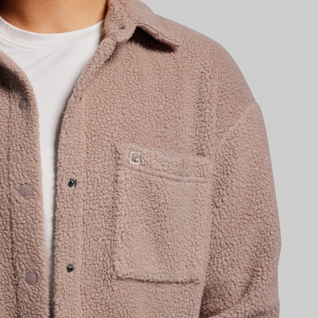 Between the Lines Fleece Jacket (Java)
