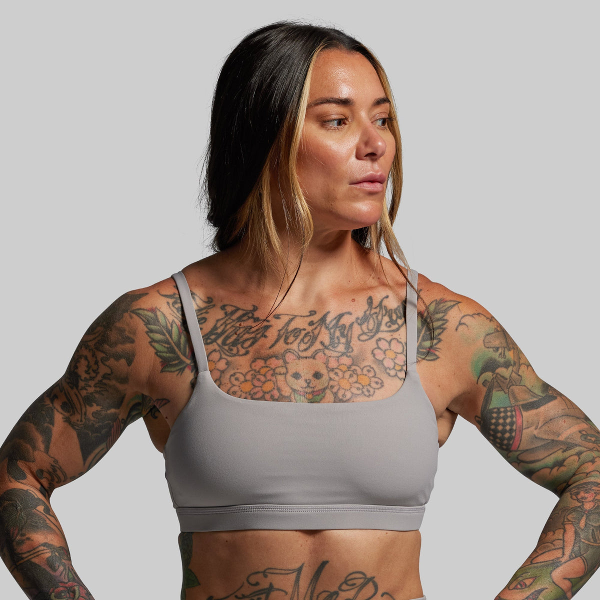 Reset Sports Bra (Stone)