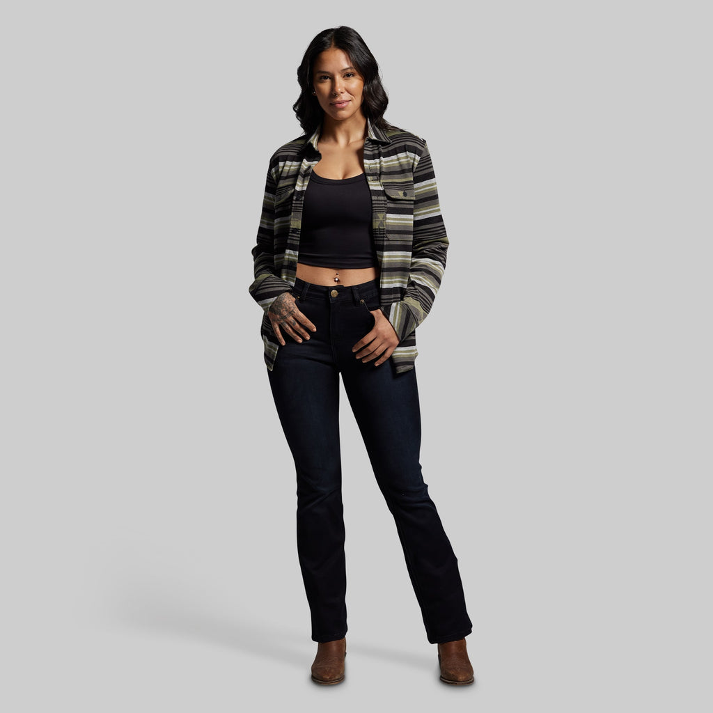 Woodsman Stretchy Flannel (Pasture)