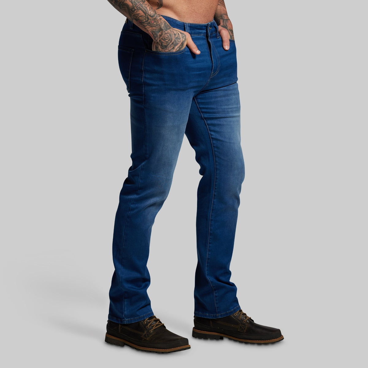 FLEX Stretchy Boot Cut Jean (Dark Wash)