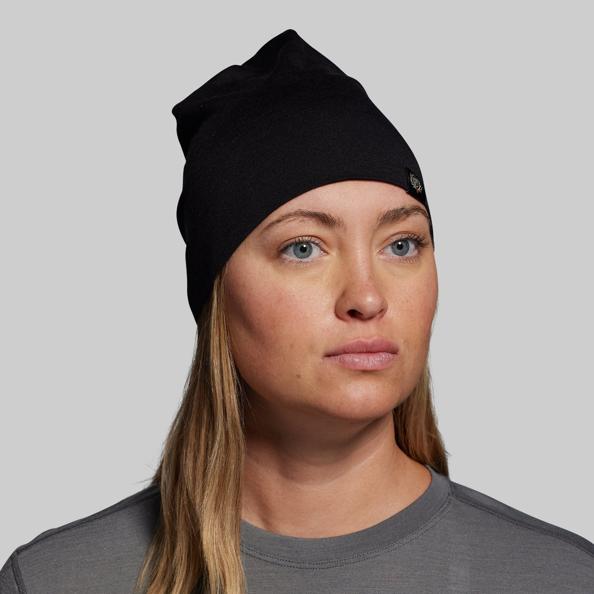 Ridgeline Merino Beanie 165 (Black)