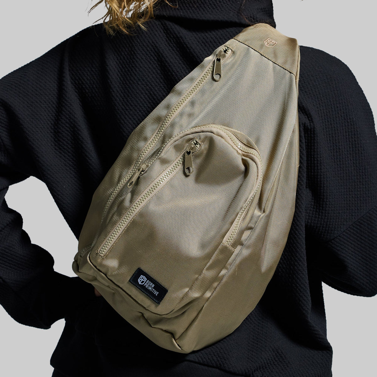 On The Go Sling Bag (Tan)