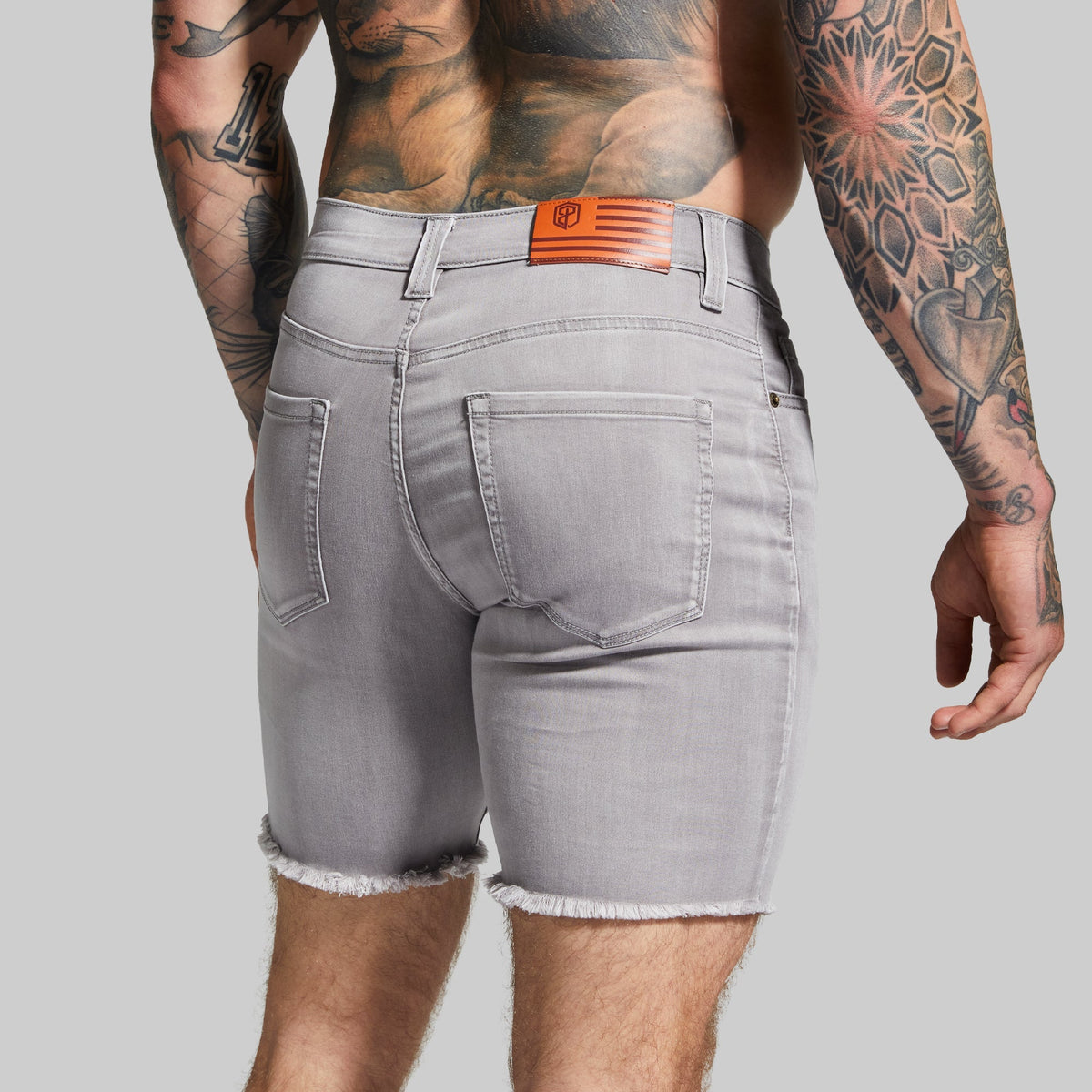 FLEX Stretchy Jort 7" (Grey)