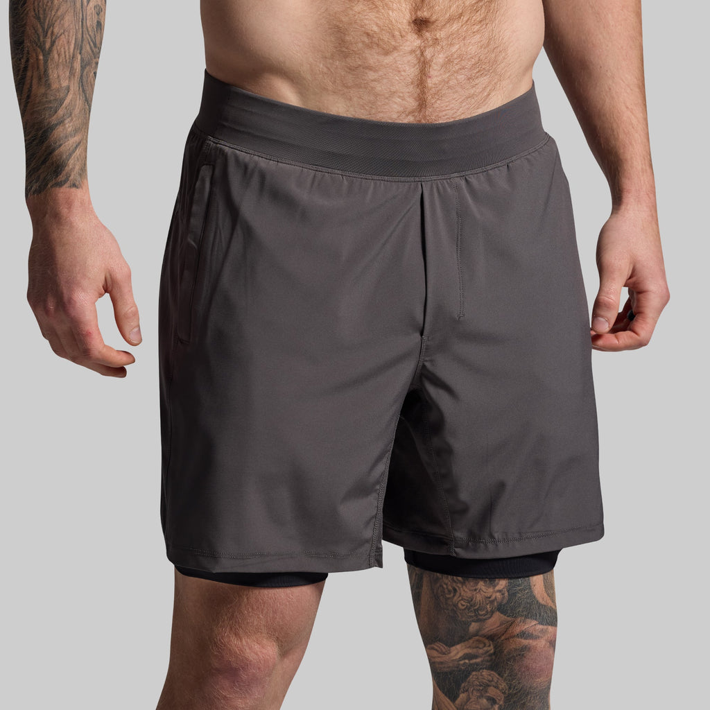 Versatile Short w/ Compression 7" (Gunmetal)