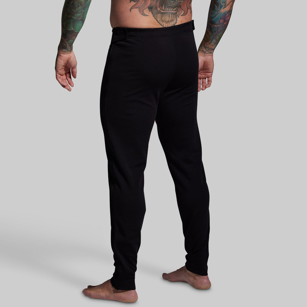 Ridgeline Merino Full Zip Bottom 240 (Black)