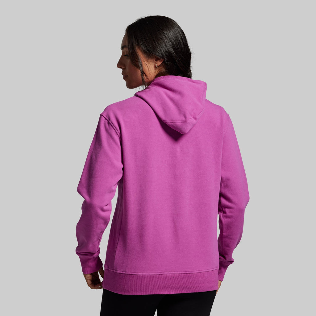 American Original Embossed Women's Unmatched Hoodie (Viola)