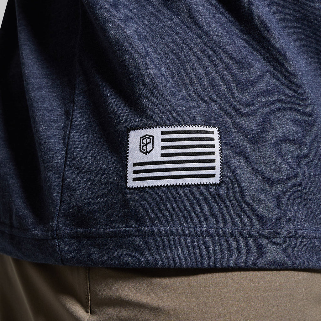 Home of the Brave Tee (Heather Navy)