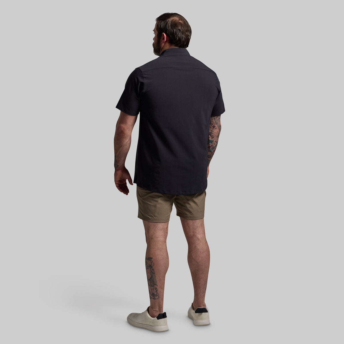 Voyager Button Up 2.0 (Black)