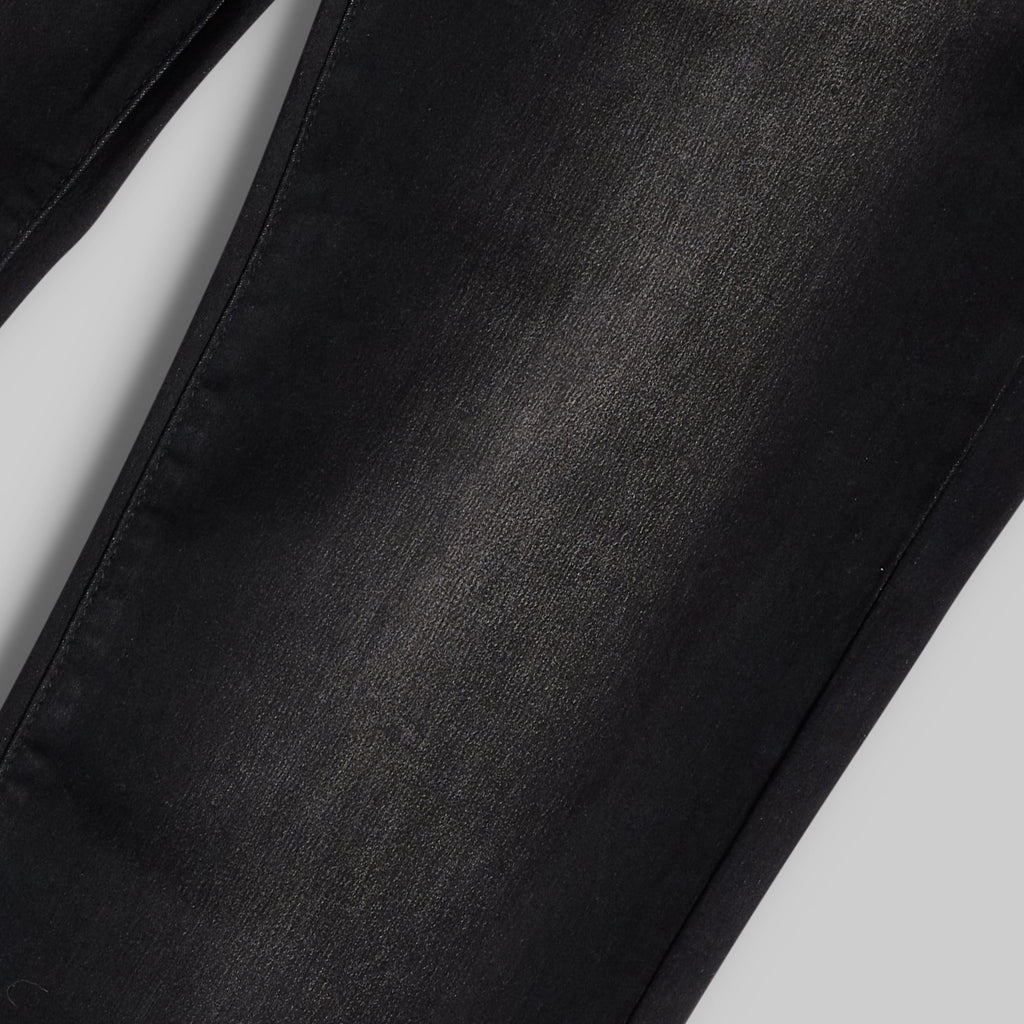 FLEX Stretchy Athletic Fit Jean (Black)