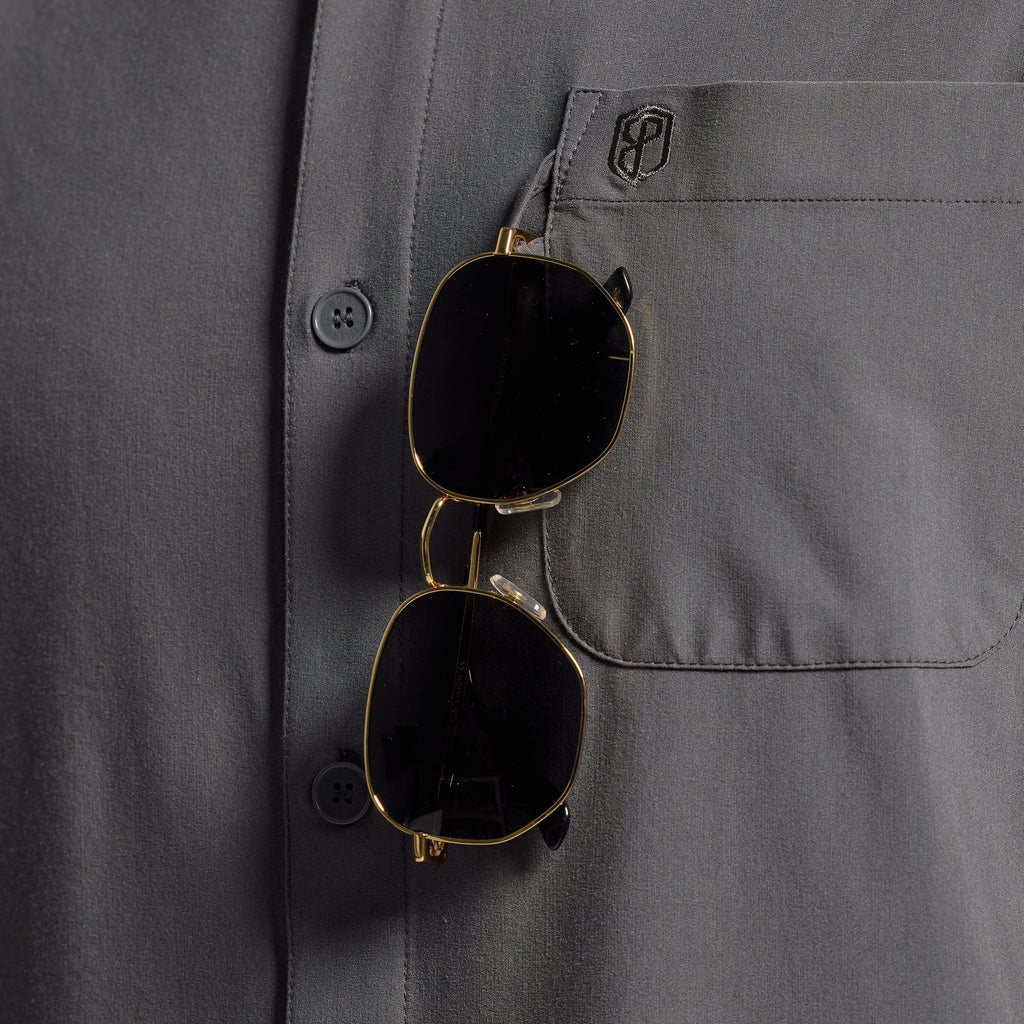 Voyager Button Up 2.0 (Gunmetal)