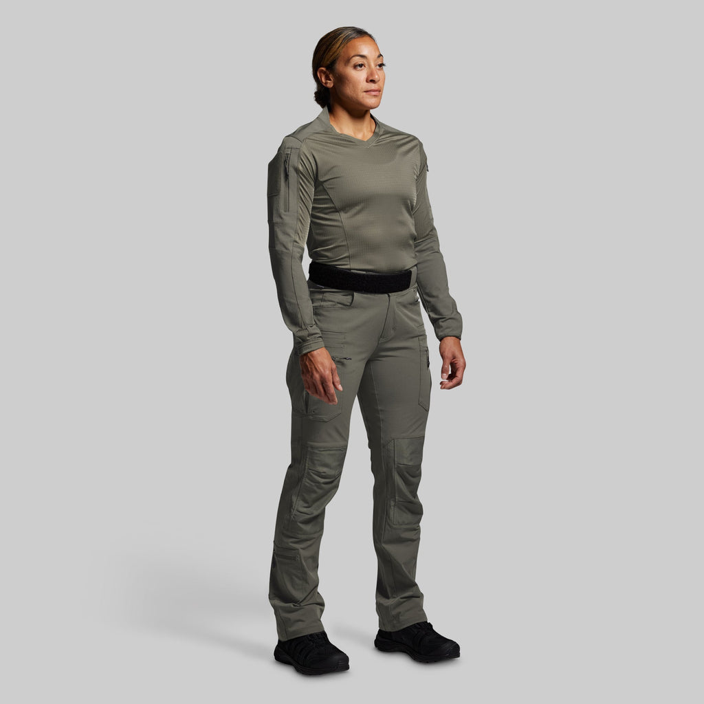 Women's Long Sleeve Op Top Pro (Ranger Green)